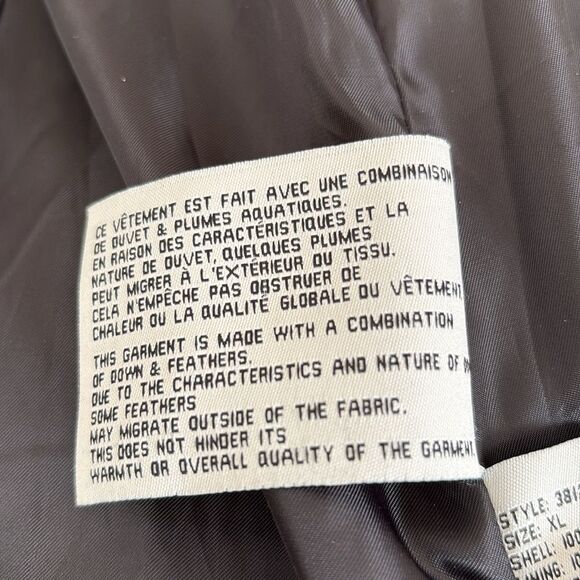 Anne Klein Down Filled Puffer Removable Hood Zippered Coat - Picture 17 of 17